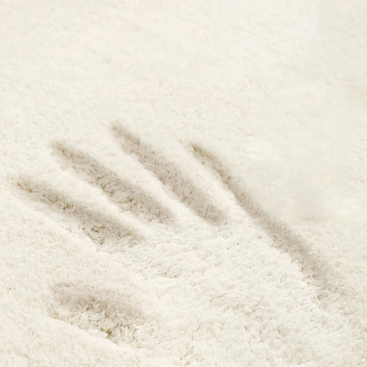 Contemporary Rectangular Fabric Gray Striped Area Rug Image - 21