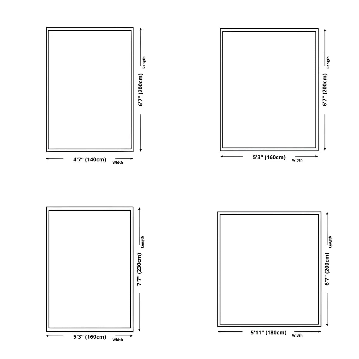 Contemporary Wave Pattern Polyester Beige Area Rug Image - 22