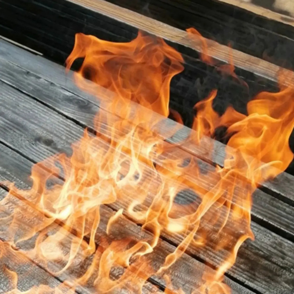Contemporary Wood Black Square Block Side Table Image - 10