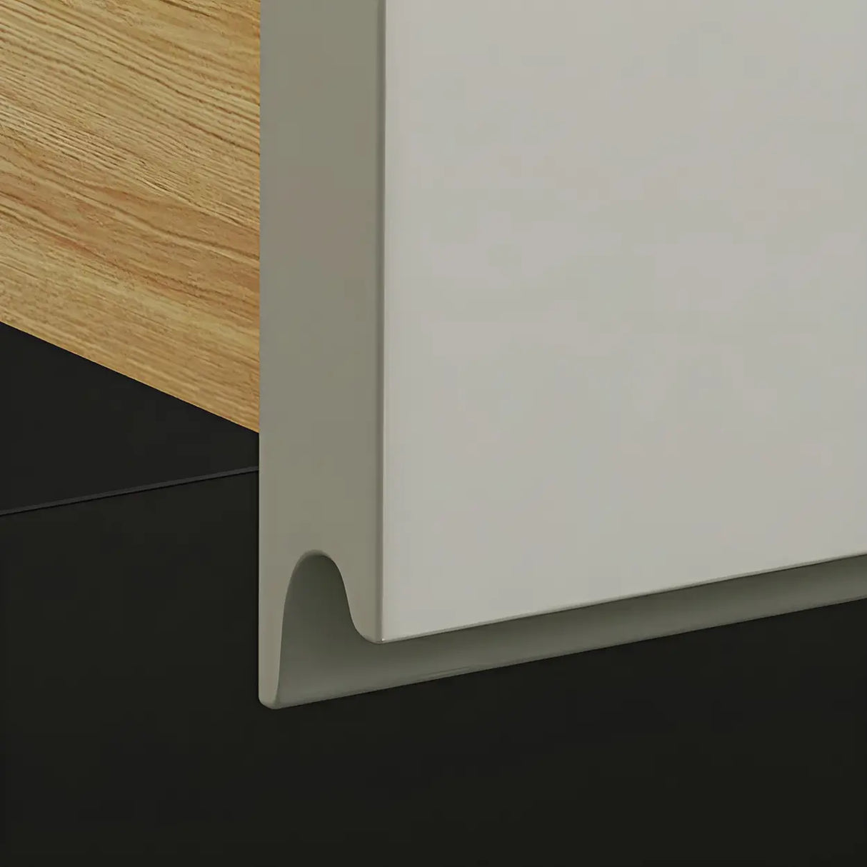 Cream Gray Manufactured Wood Dresser for Drawers Image - 17