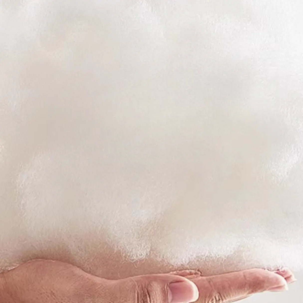 Cream Tufted Rectangular Upholstered Fabric Left-Arm Chaise Image - 9