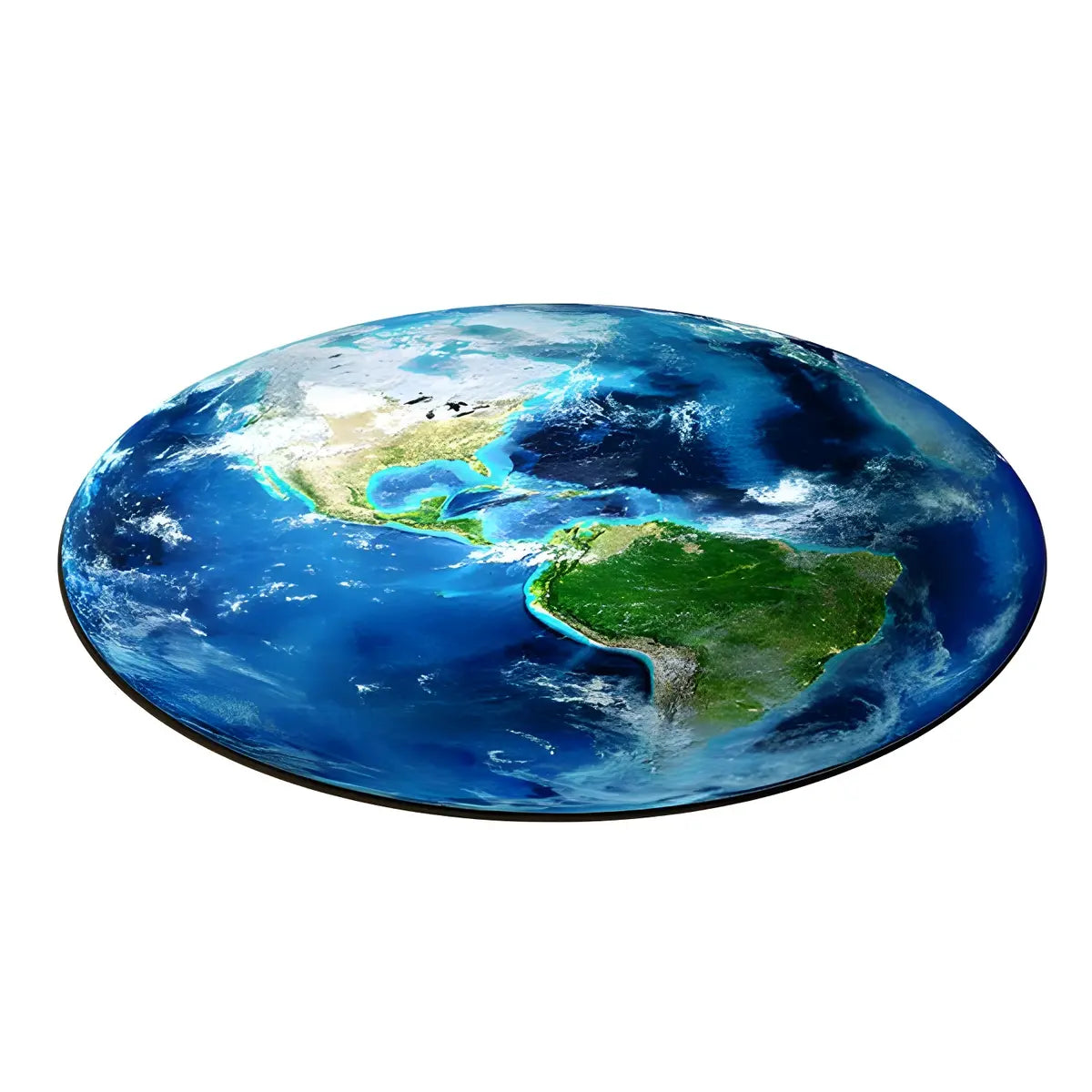 Creative Basketball Design Round Flannel Area Rug Image - 10