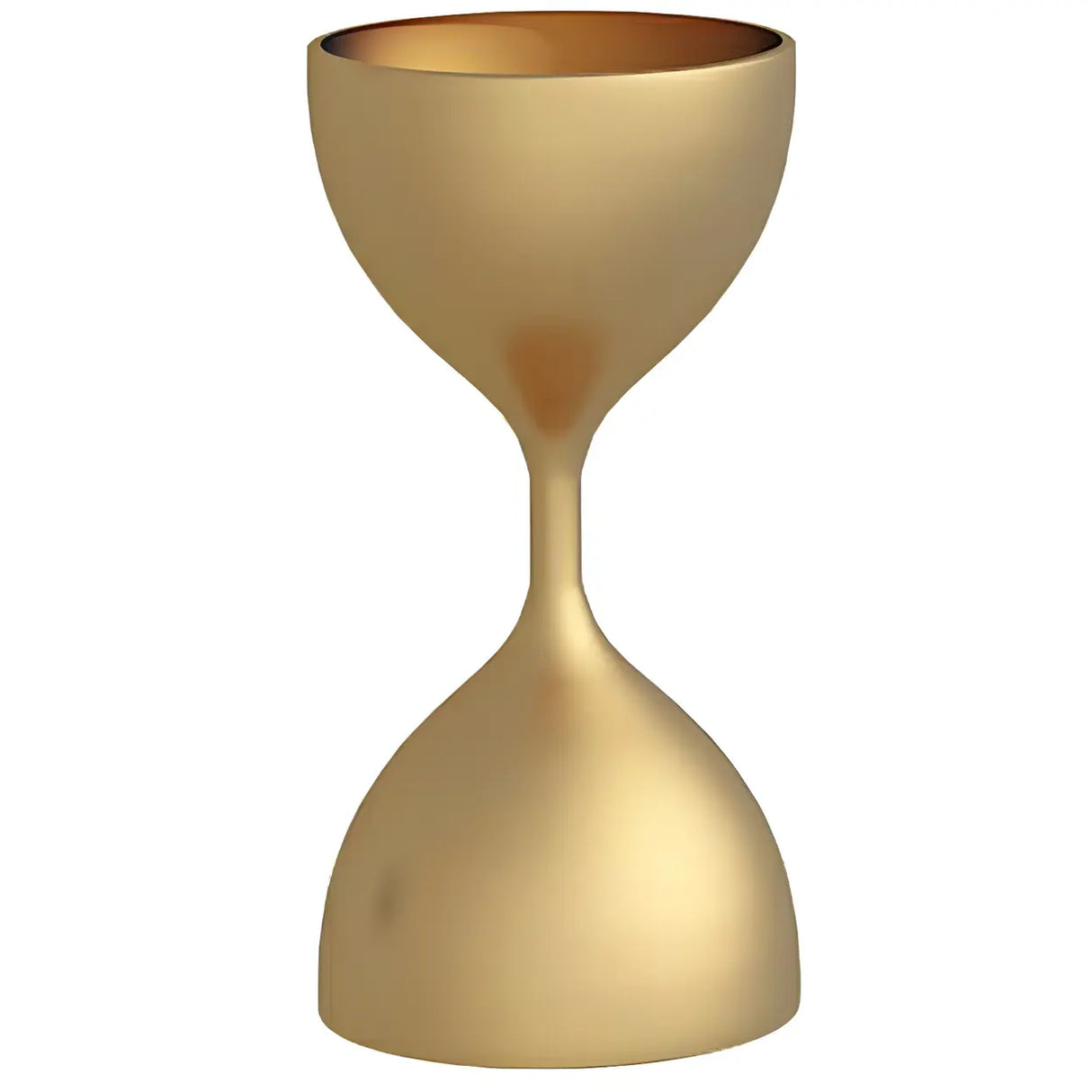 Creative Hourglass Iron Gold and Blue Plant Stand Set Image - 11