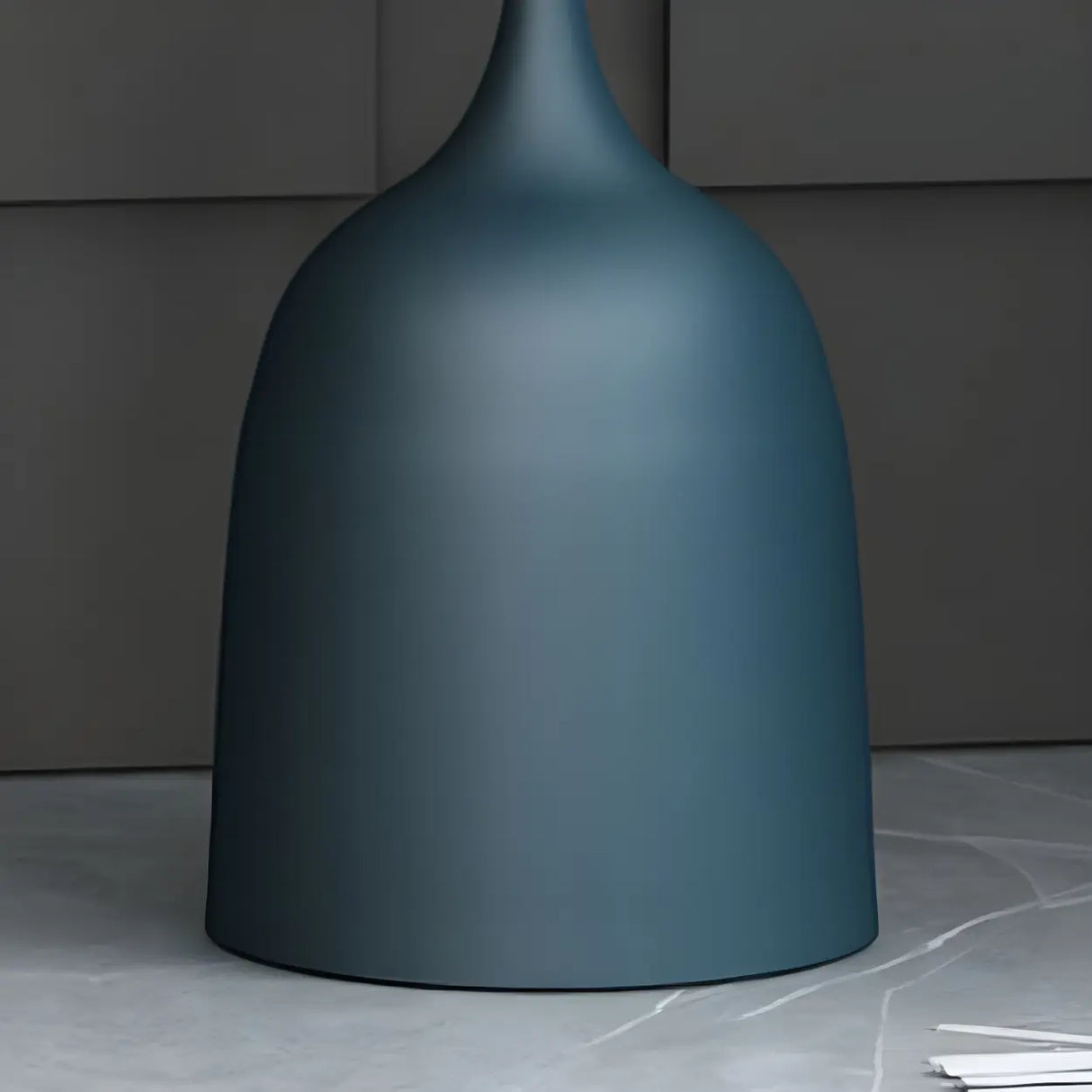 Creative Hourglass Iron Gold and Blue Plant Stand Set Image - 15