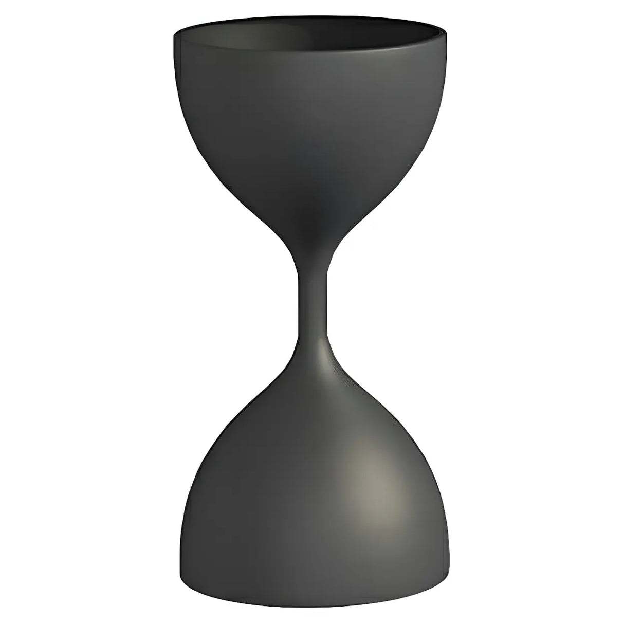 Creative Hourglass Iron Gold and Blue Plant Stand Set Image - 7