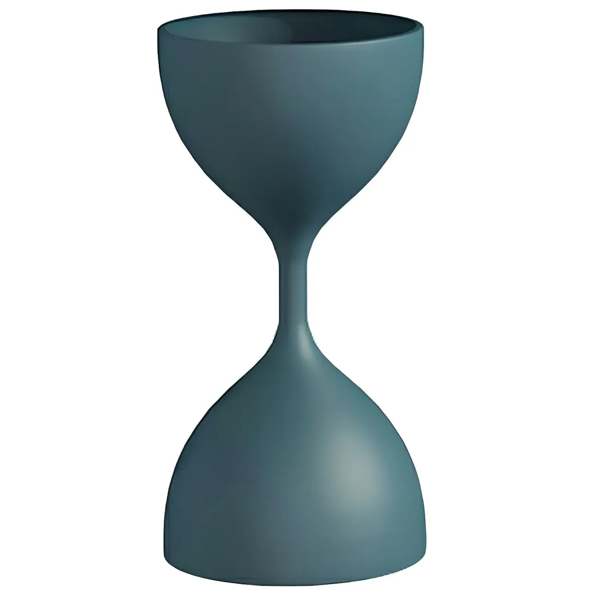 Creative Hourglass Iron Gold and Blue Plant Stand Set Image - 9