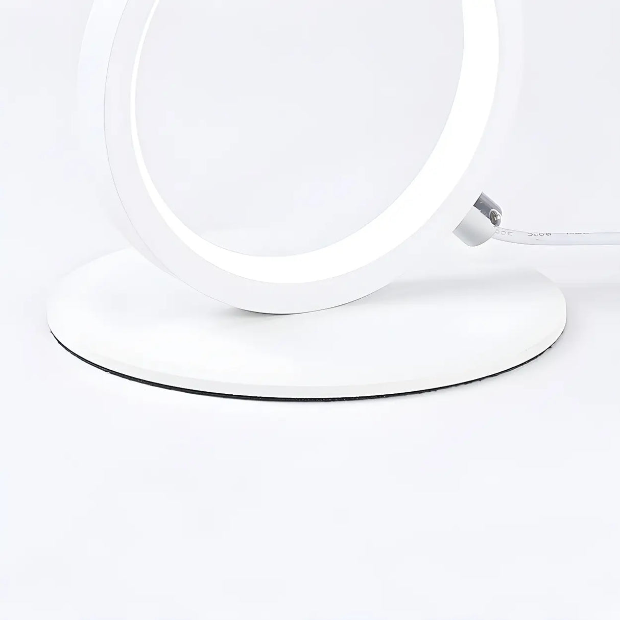 Creative Minimalist Ring LED 3-Light Night Table Lamp Image - 11