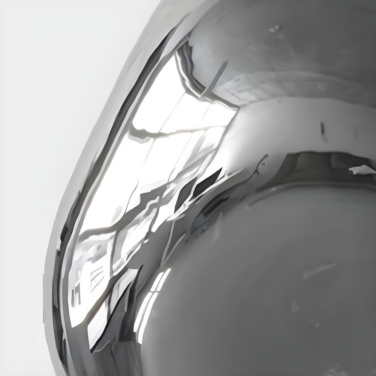 Creative Rock-Shaped Chrome Glass Wall Sconce Light Image - 16