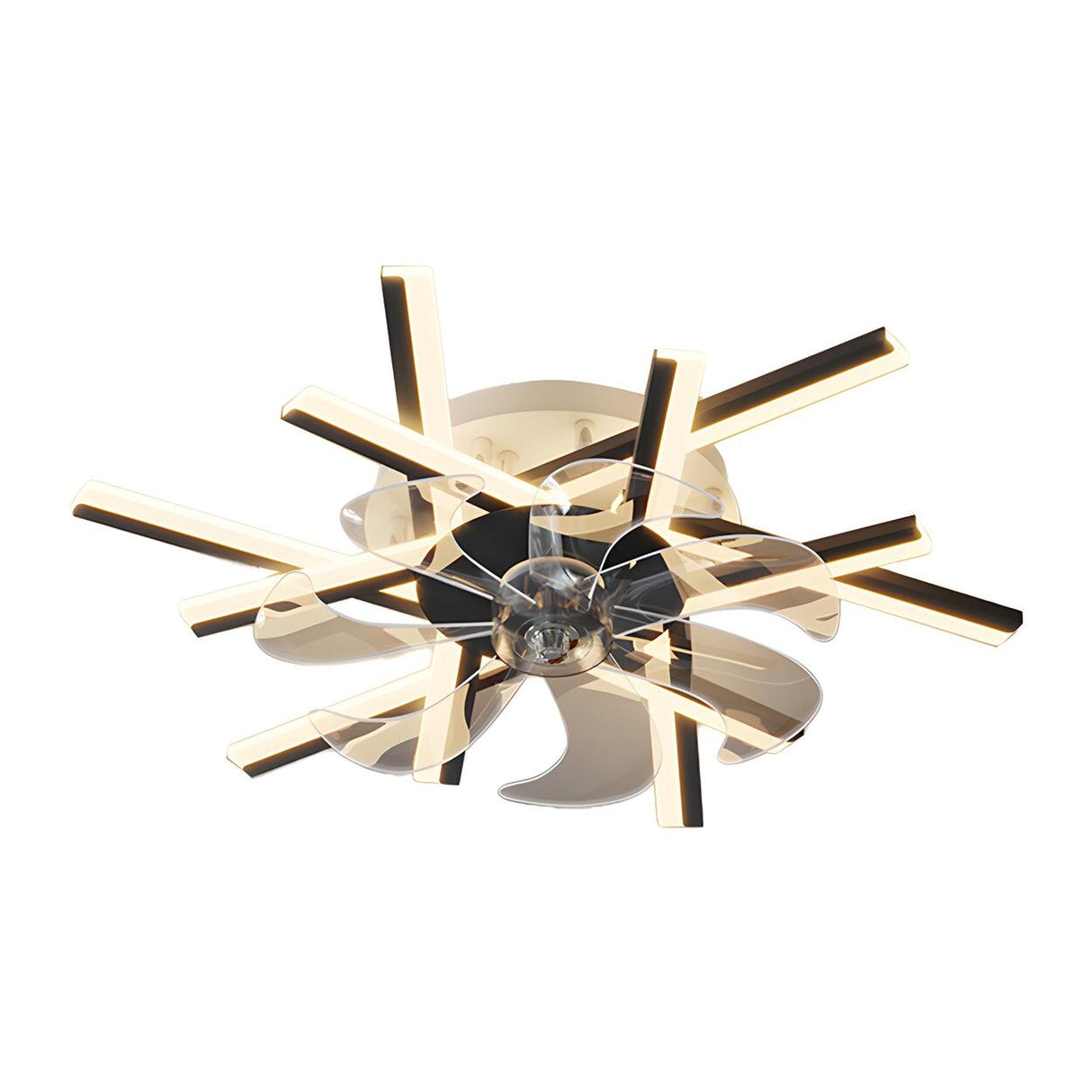 Creative Starburst Multi-Light Ceiling Fan with Lights Image - 14