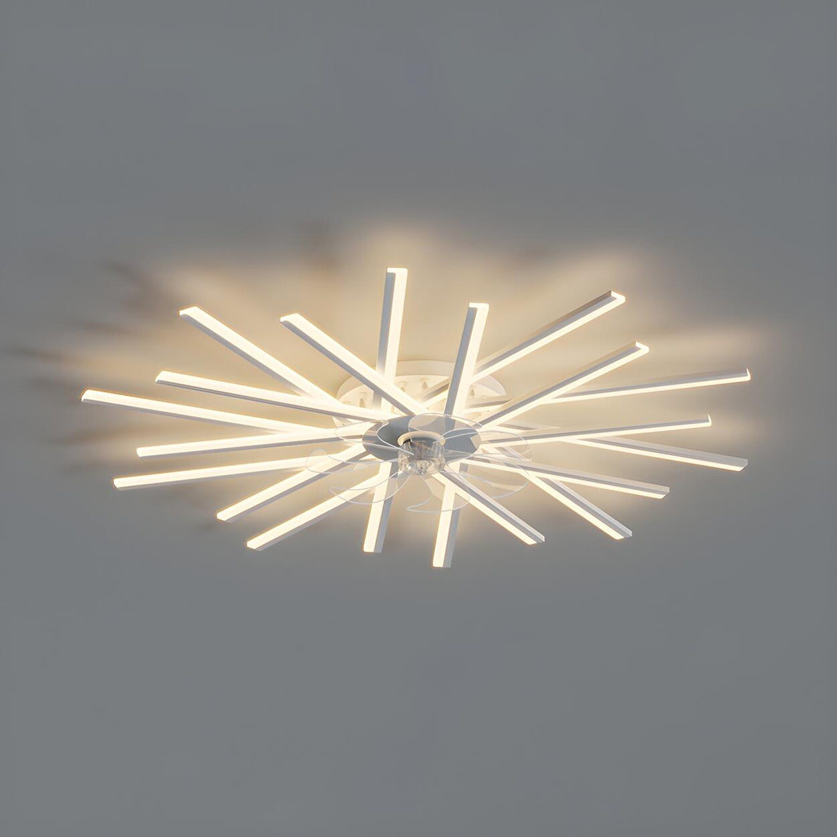 Creative Starburst Multi-Light Ceiling Fan with Lights Image - 15