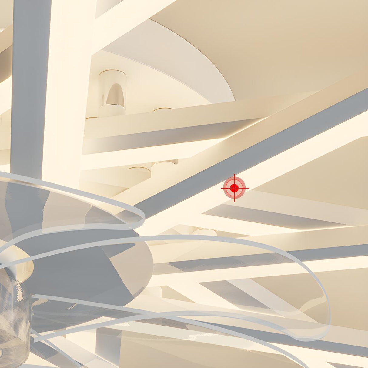 Creative Starburst Multi-Light Ceiling Fan with Lights Image - 16