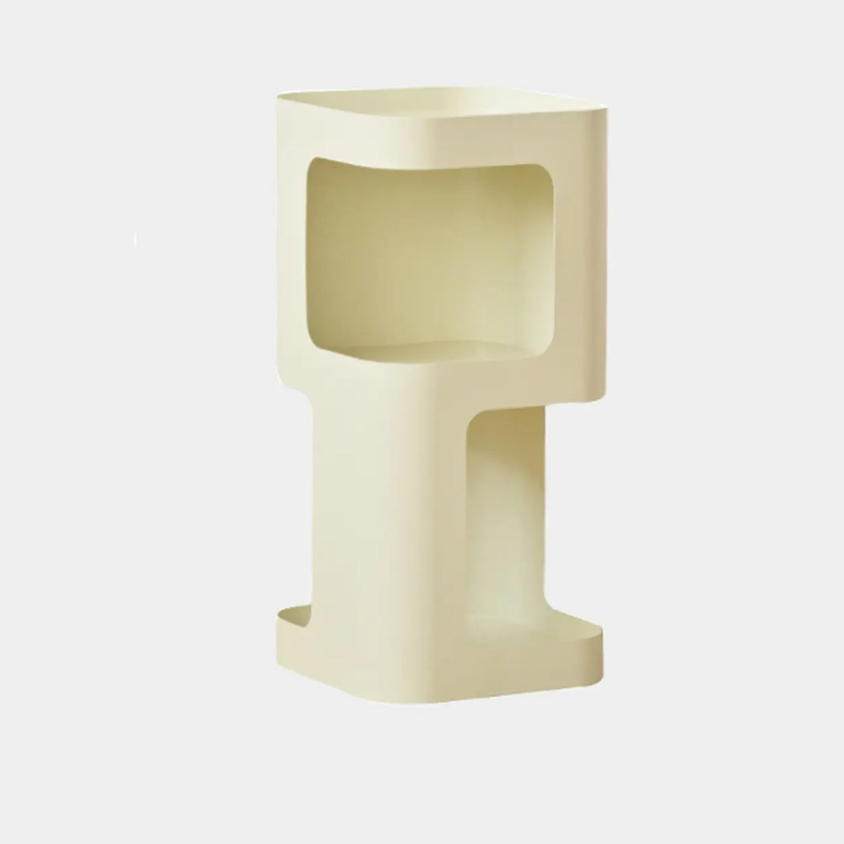 Creative Tower Open Chain Metal Storage Bookcase Black Image - 7