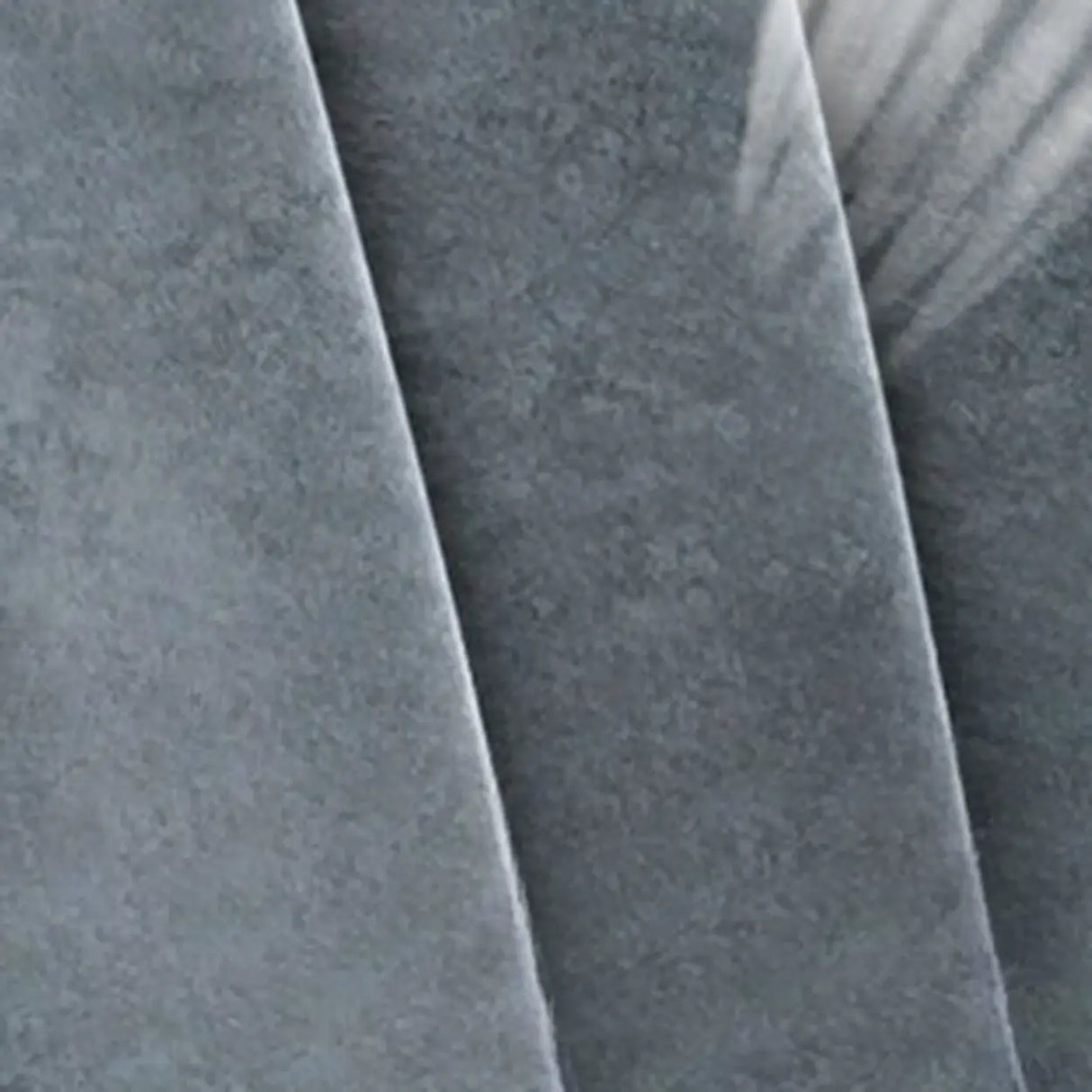 Curved Solid Back Fabric Armrest Dining Chair Green Image - 13