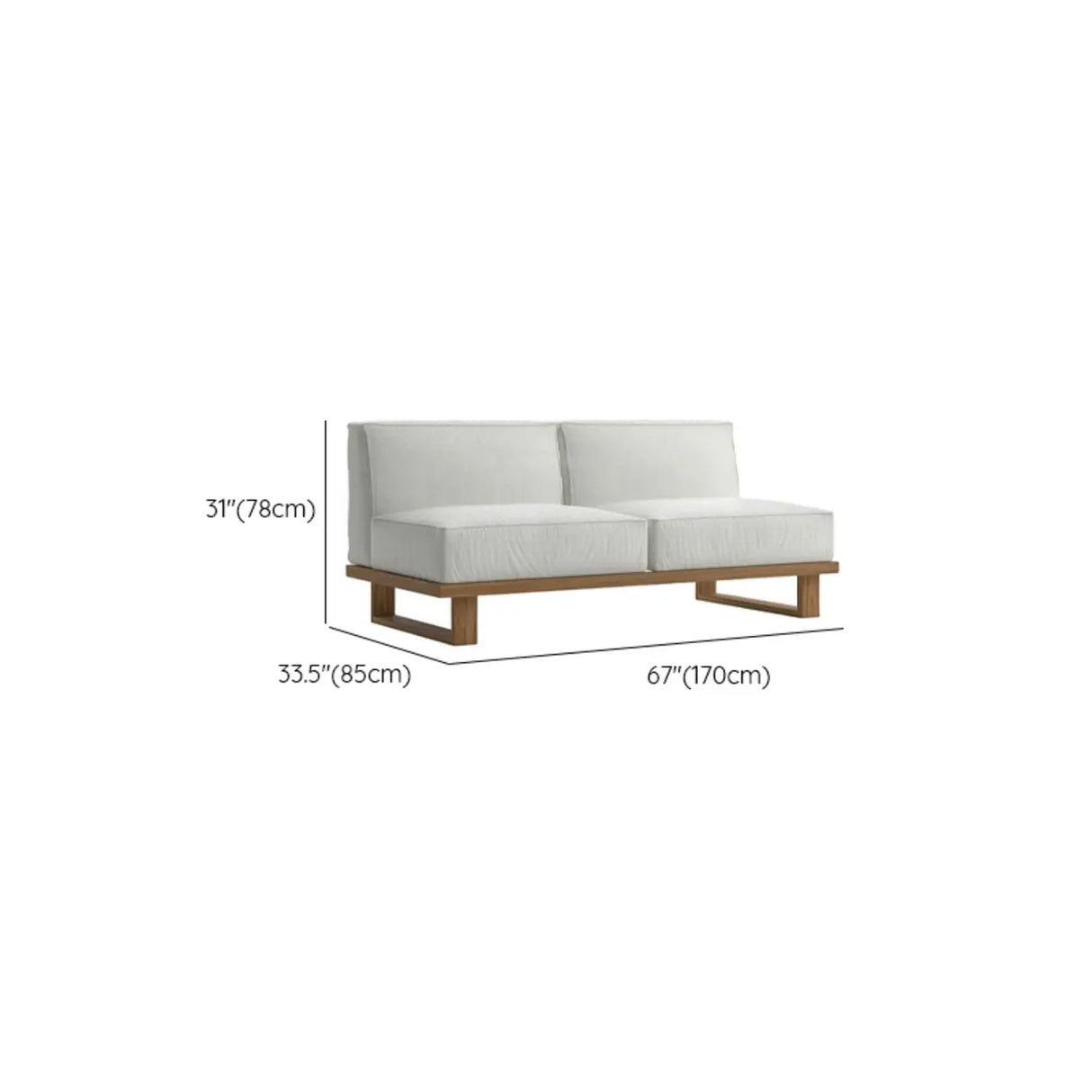 Cushions Included Corner Wood Beige Sectional Sofa Set Image - 17