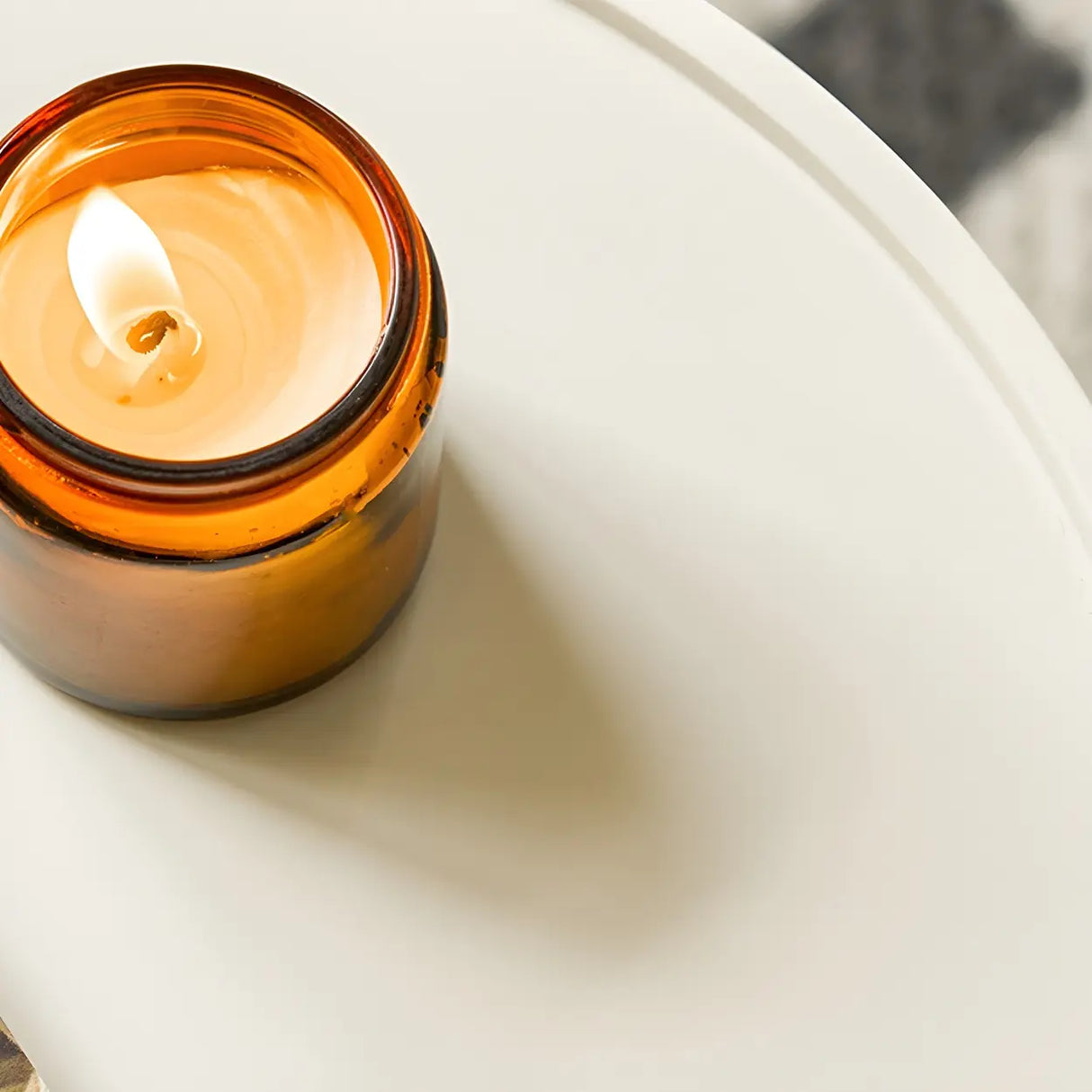 Cute Smiley Face Pattern Round Plastic Storage Nightstand Image - 14