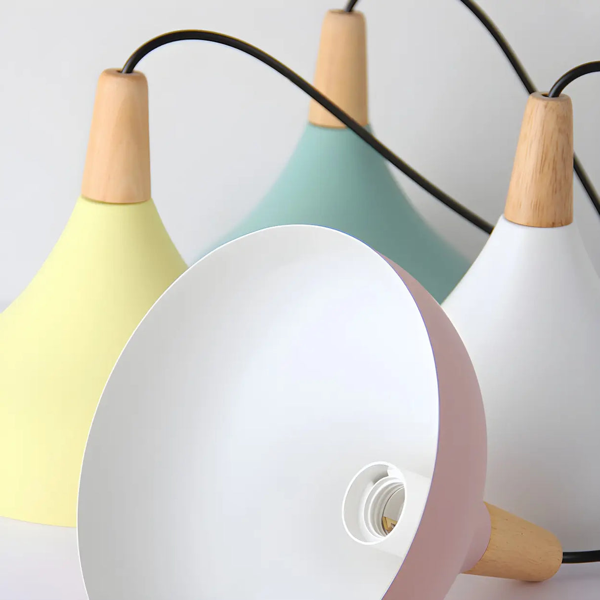 Dining Room Adjustable Iron Unique-Shaped Pendant Light Image - 15