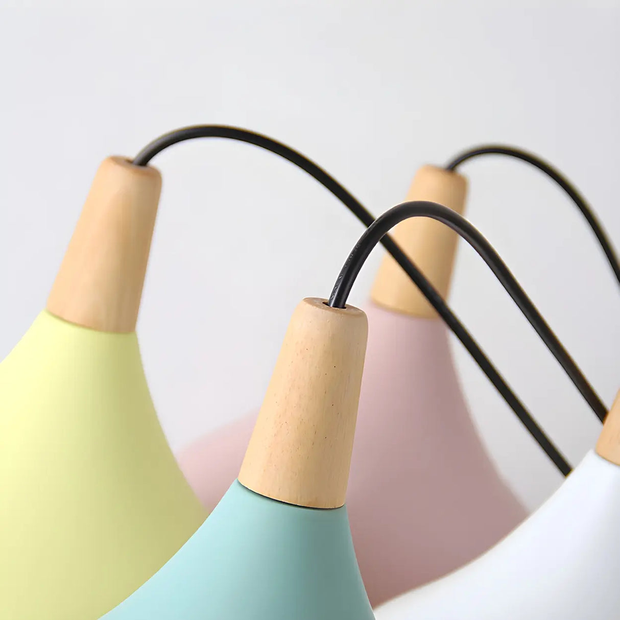 Dining Room Adjustable Iron Unique-Shaped Pendant Light Image - 16