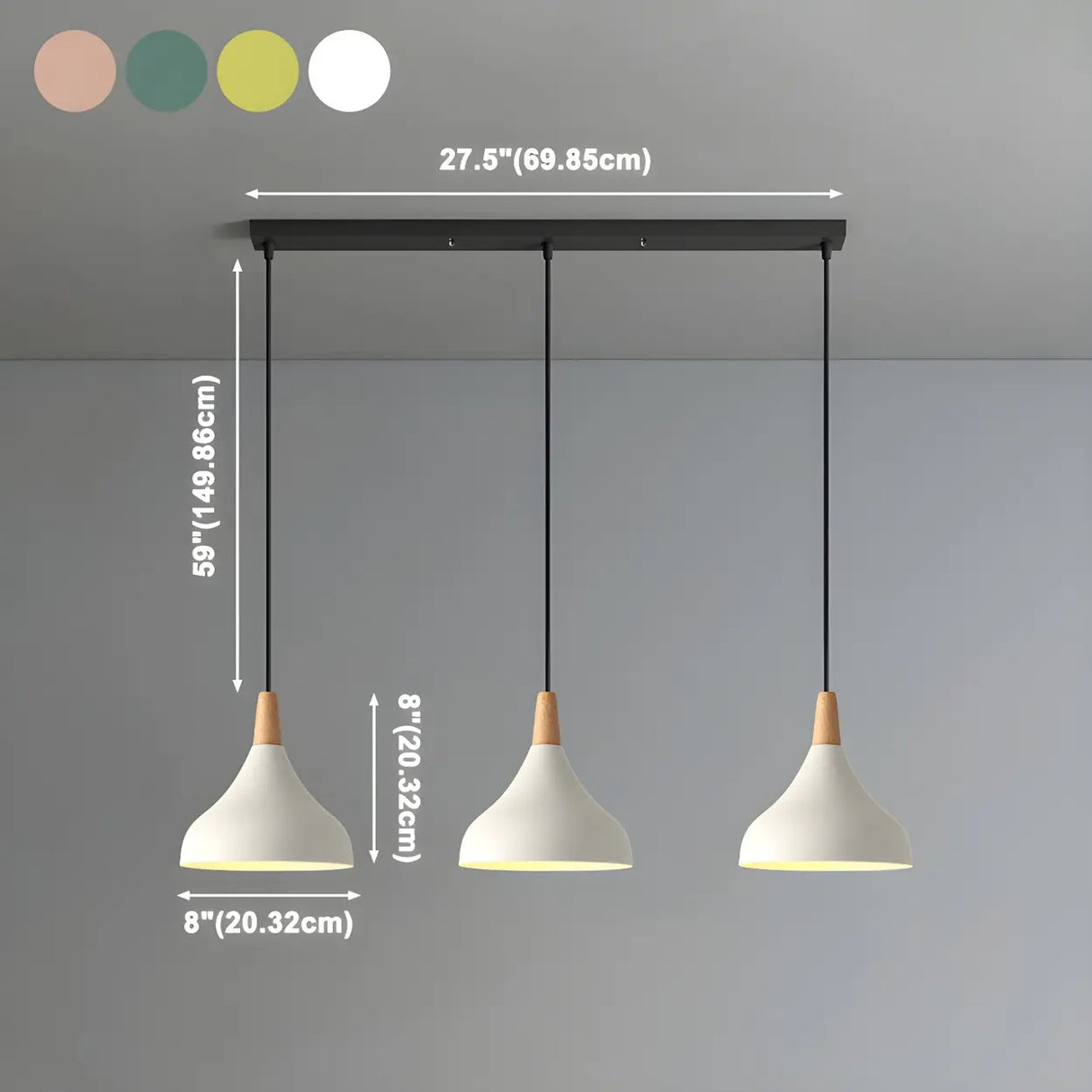 Dining Room Adjustable Iron Unique-Shaped Pendant Light Image - 20