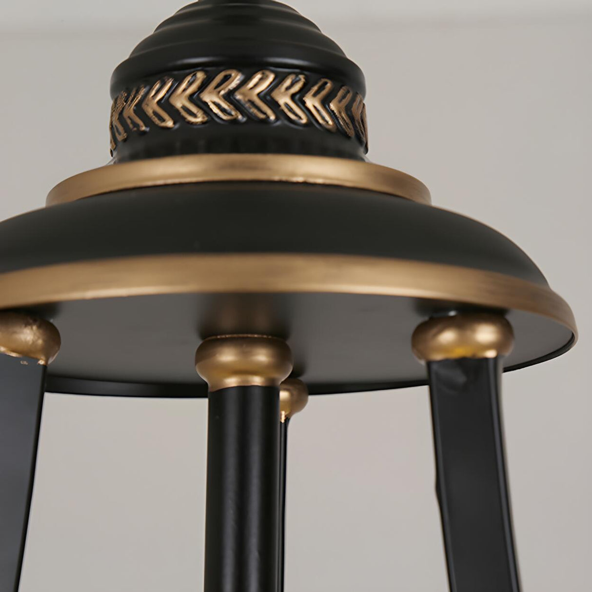 Dining Room Brass Bowl-Shaped Semi-Flush Mount Light Image - 9