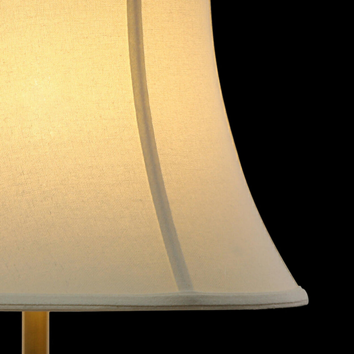 Drum-Shaped Shade Crystal Ball Base Bedside Table Lamp Image - 10