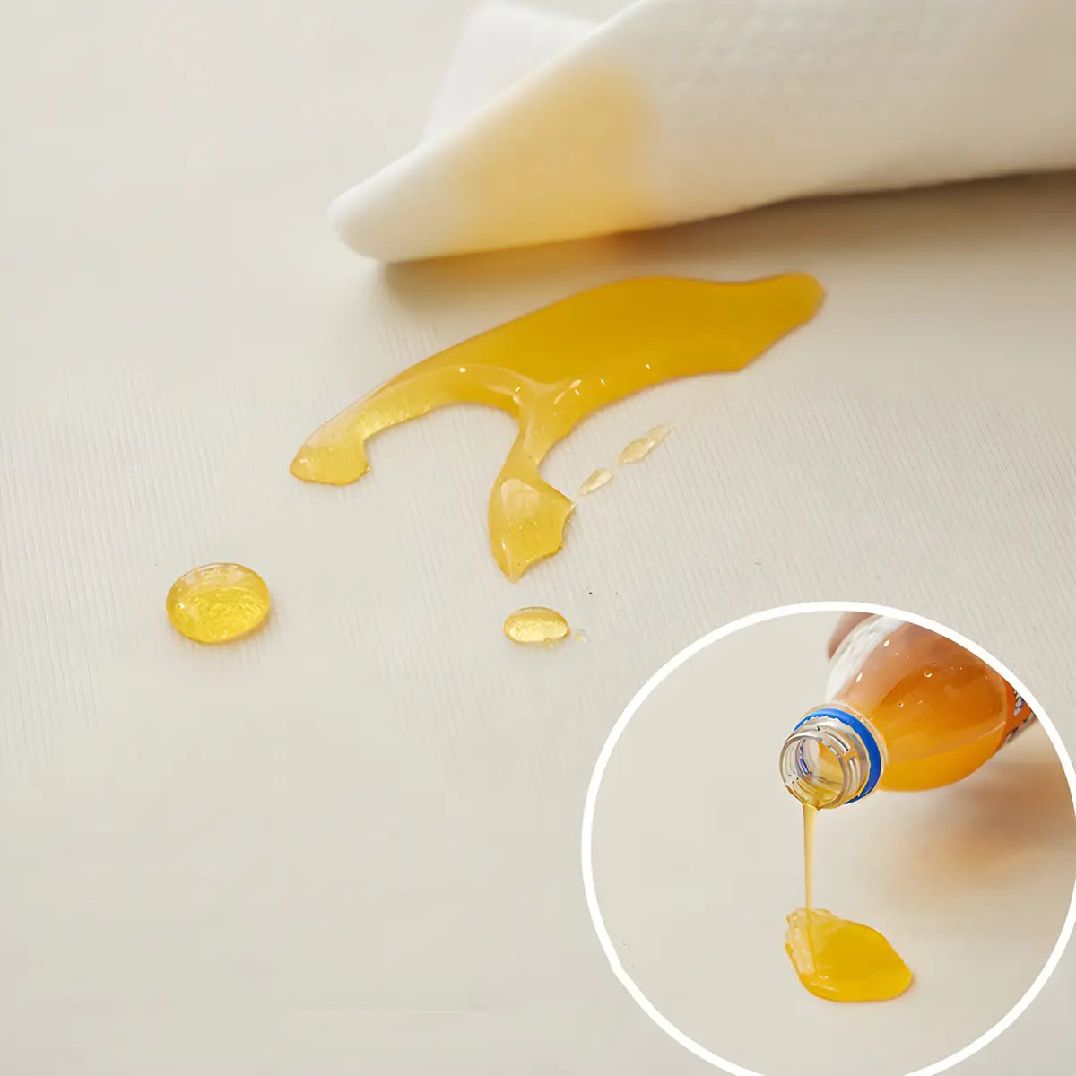 Easy Care Modern Beige Geometric Polyester Area Rug Image - 6