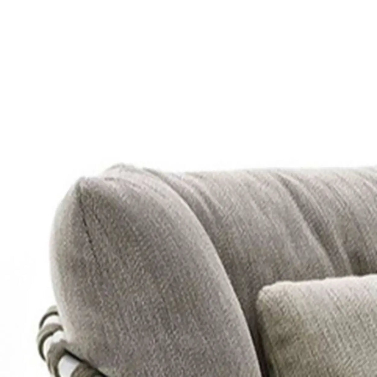 Elegant Beige Rope Woven UV Resistant Patio Sofa Set Image - 10