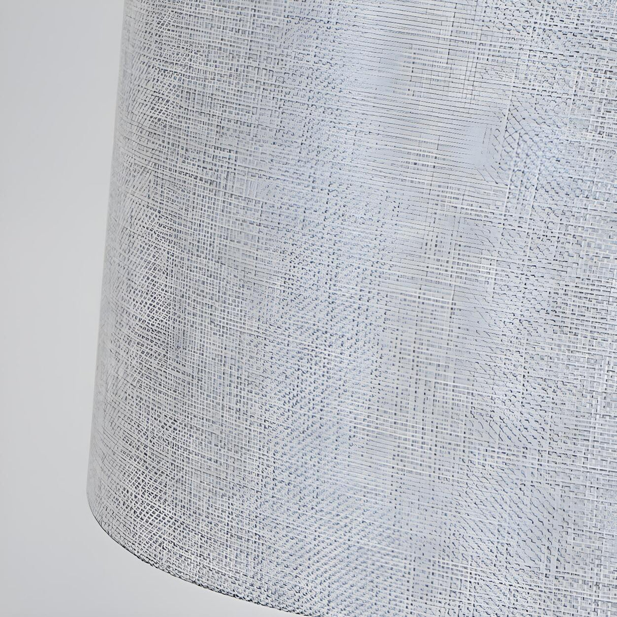 Elegant Drum Fabric Shade Ceramic Base Table Lamp Image - 6
