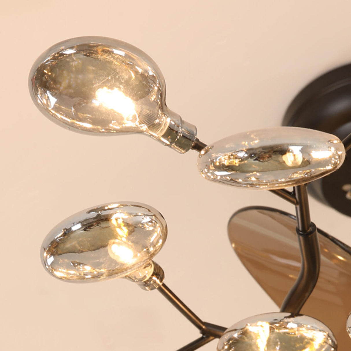 Elegant Firefly Modern Remote Ceiling Fan with Light Image - 9