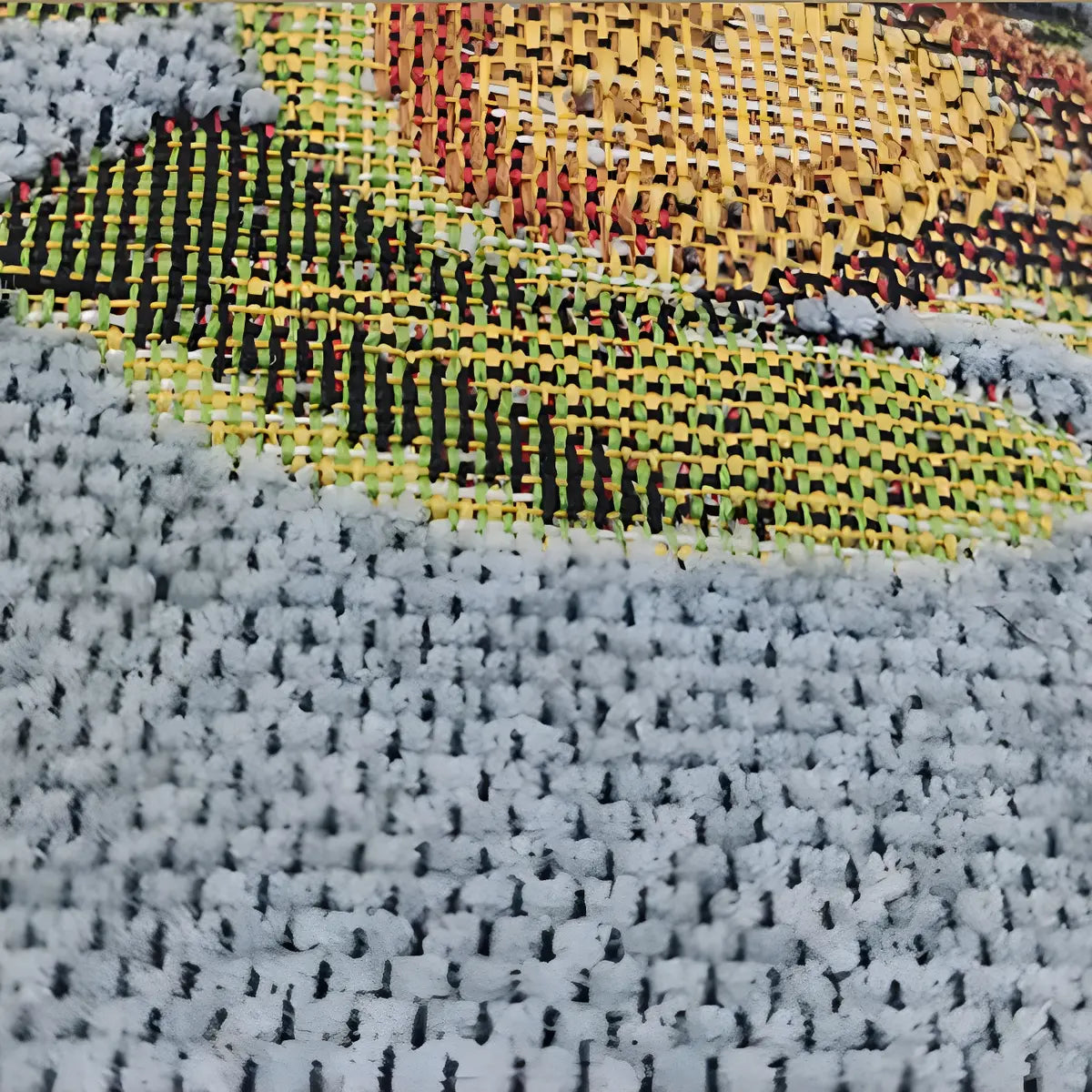 Elegant Floral Rectangular Polyester Black Area Rug Image - 11