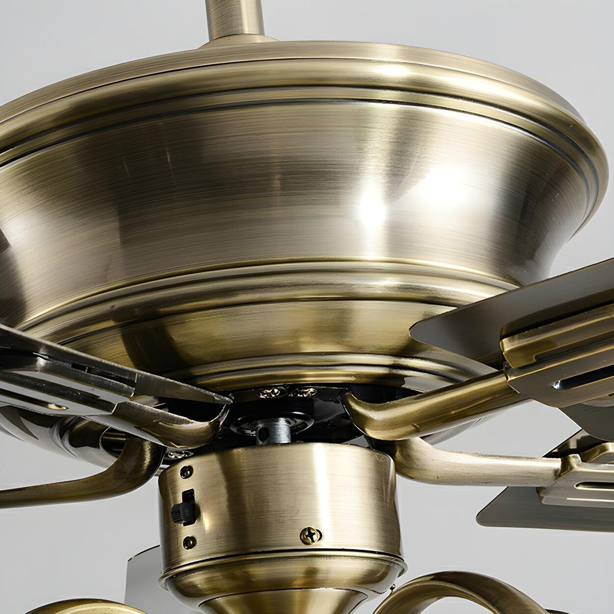 Elegant Flower Shade 5 Blades Modern Ceiling Fan Light Image - 16