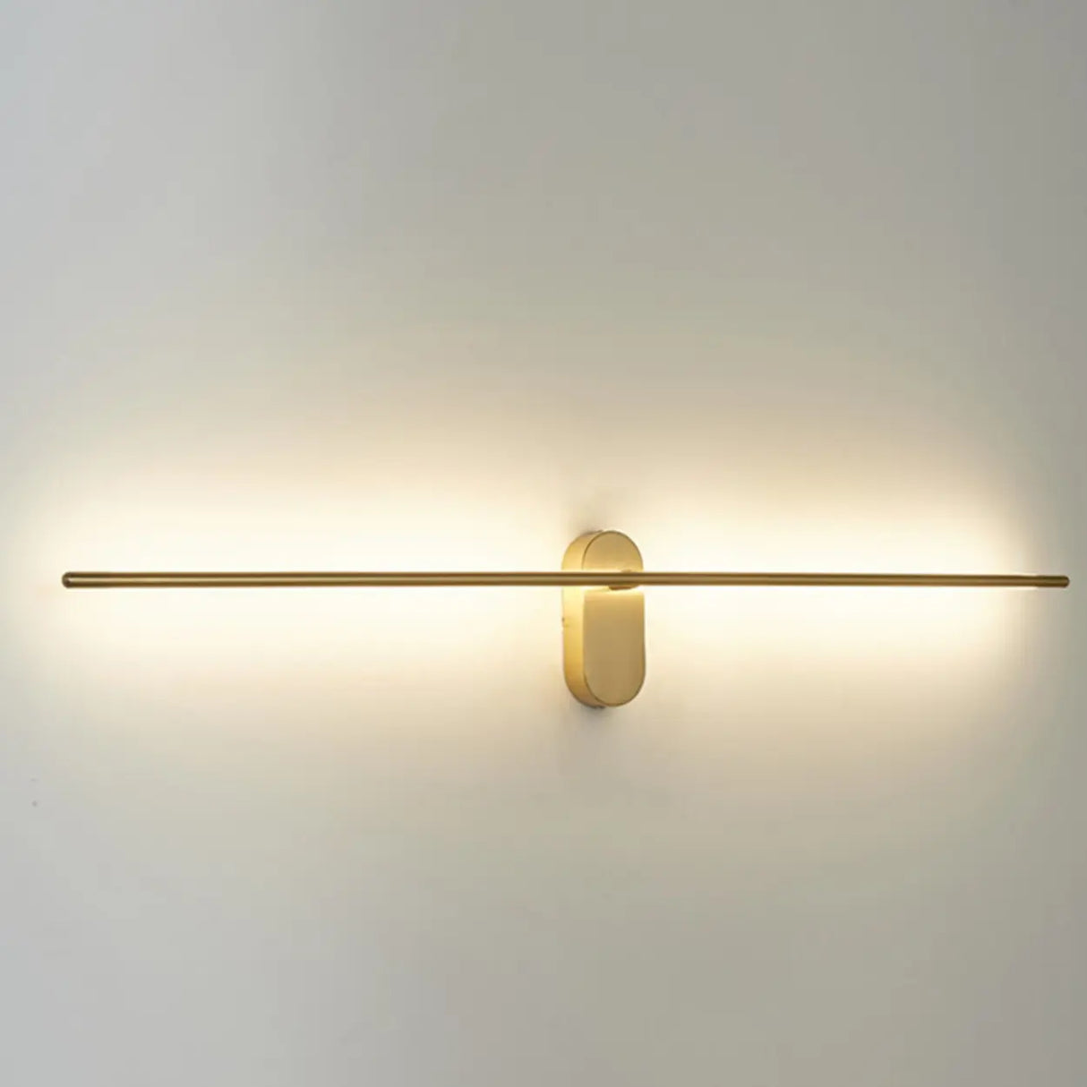 Elegant Gold Bathroom Linear Vanity Light Fixture Image - 10