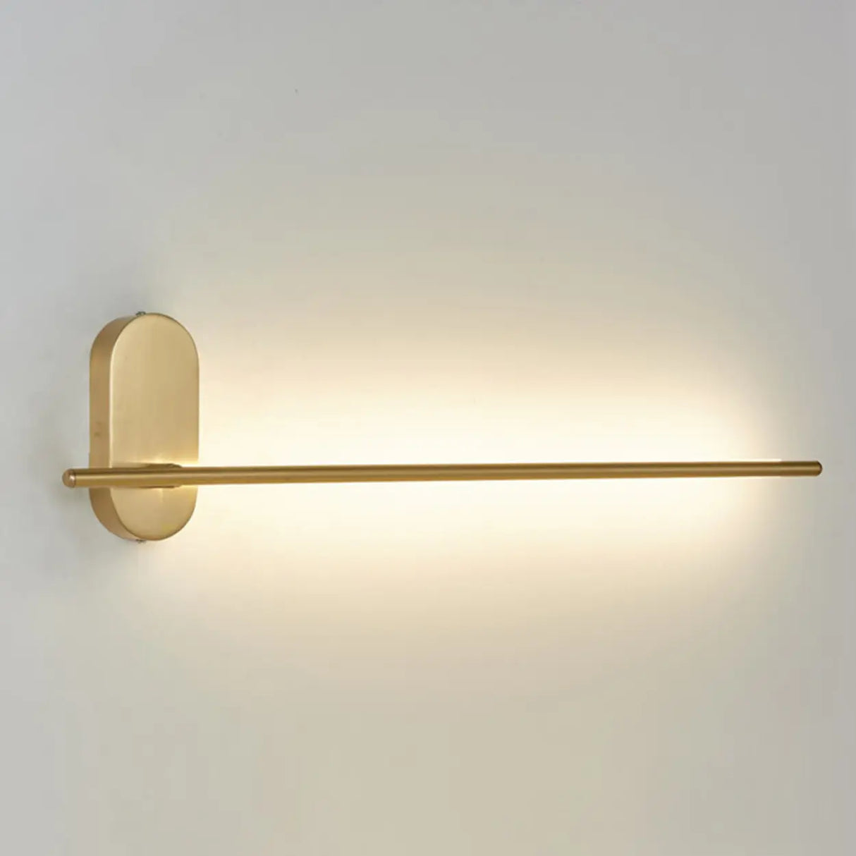 Elegant Gold Bathroom Linear Vanity Light Fixture Image - 9