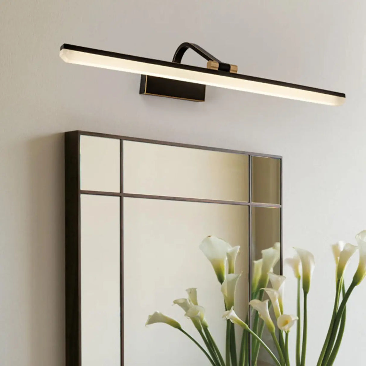 Elegant Modern Geometric LED Vanity Sconce Lights Image - 1
