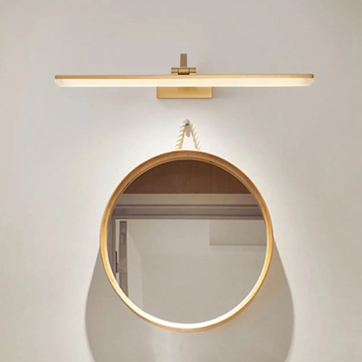 Elegant Modern Geometric LED Vanity Sconce Lights Image - 4