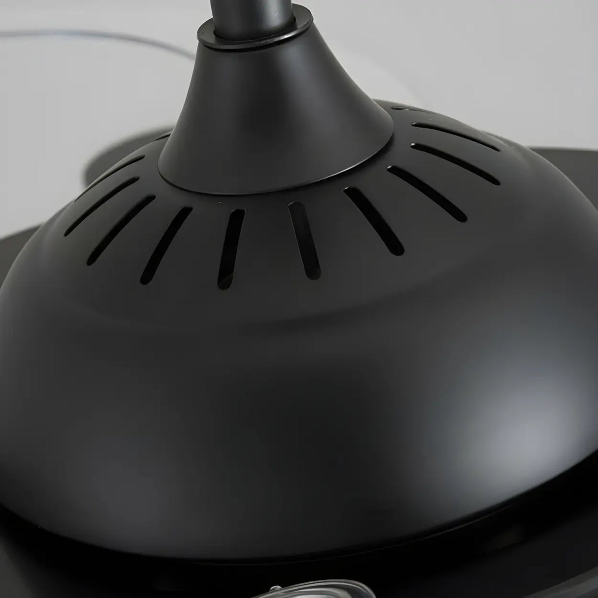 Elegant Multi-Light Glass Cover Chandelier Fan Lights Image - 9