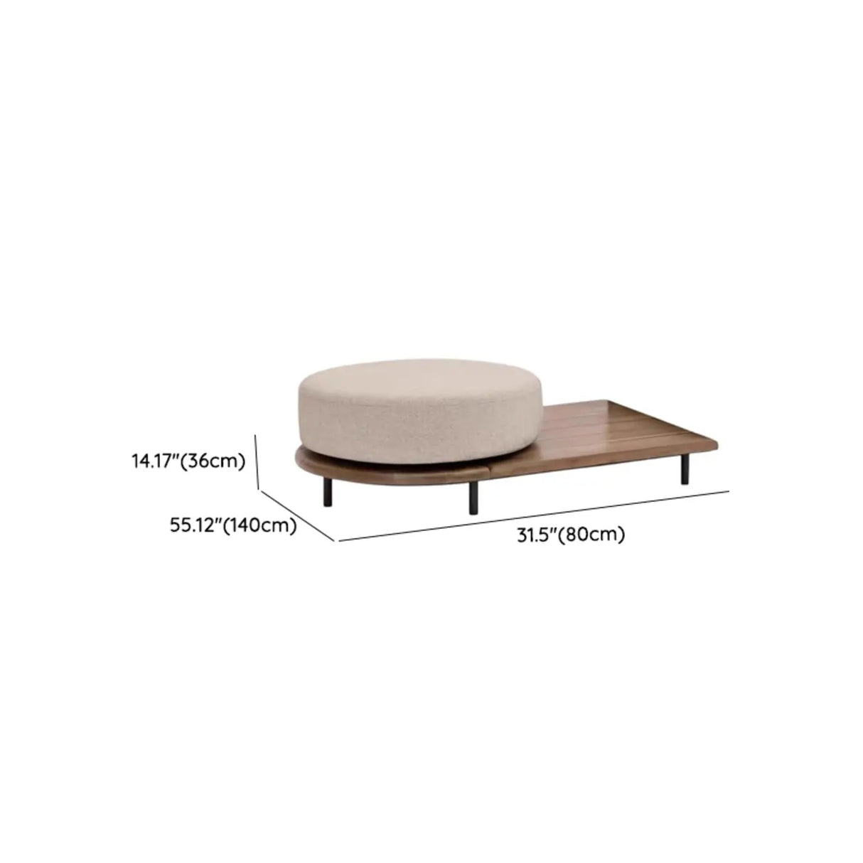 Elegant Waterproof Curved Patio Sofa Set with Cushions Image - 21