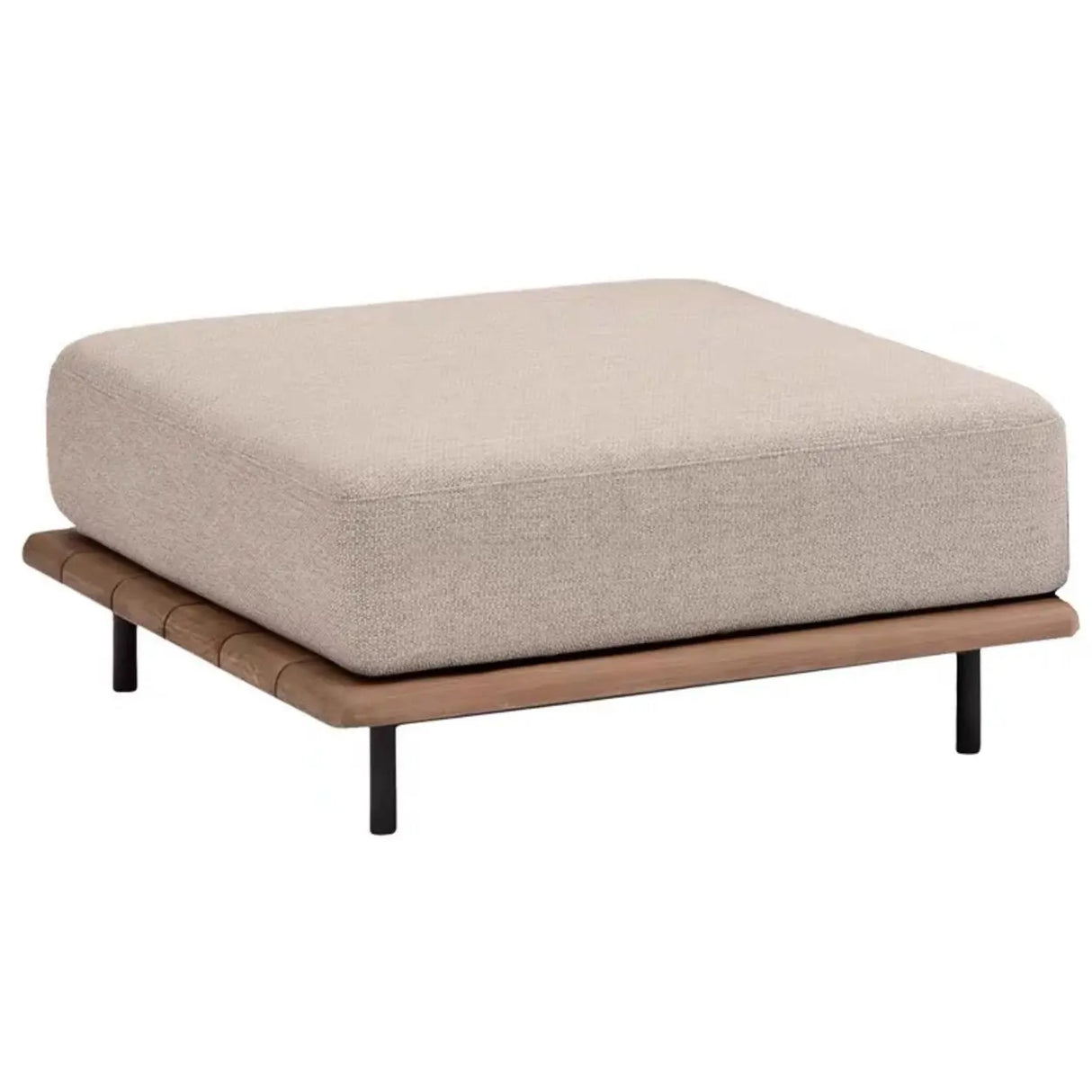 Elegant Waterproof Curved Patio Sofa Set with Cushions Image - 5