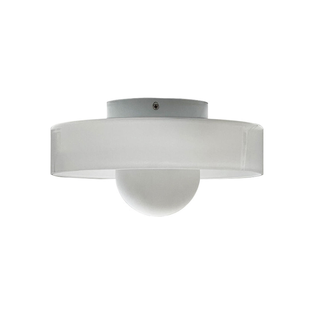 Entrance Mini Green Semi-Flush Mount Fixture 1 Light Image - 6