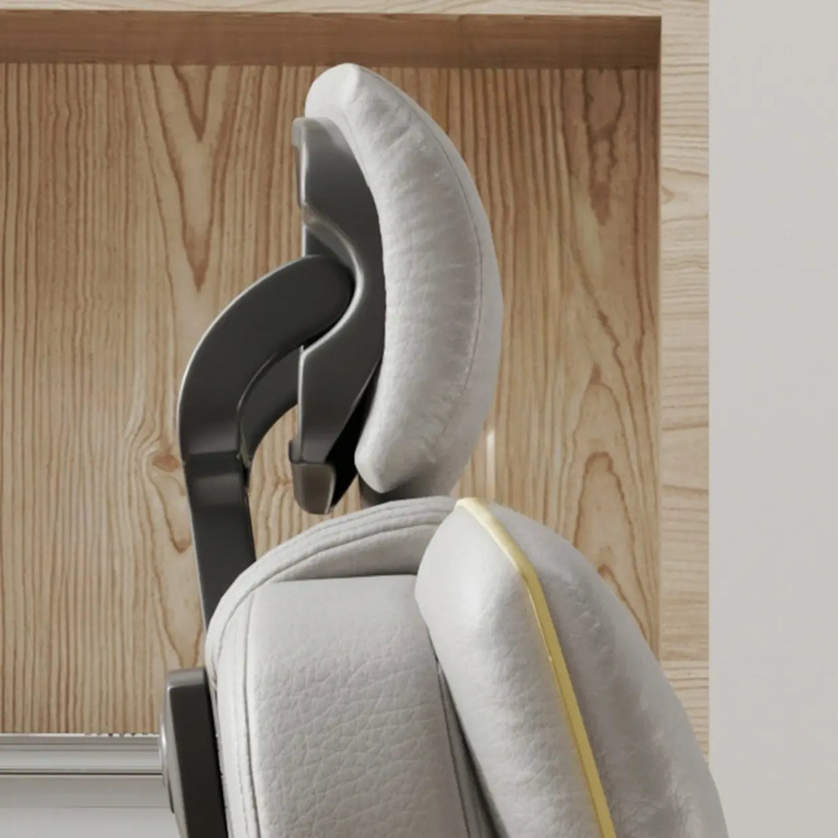 Ergonomic Adjustable Reclining Office Chair with Headrest Image - 13