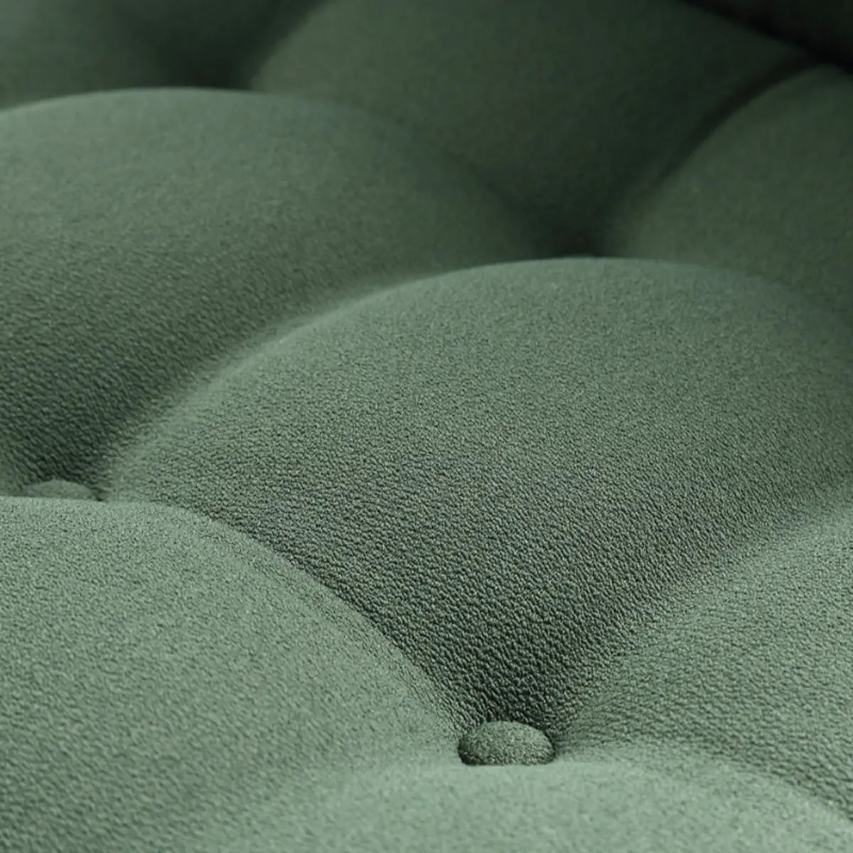 Ergonomic Green Tufted Back Spider Base Side Chair Image - 6