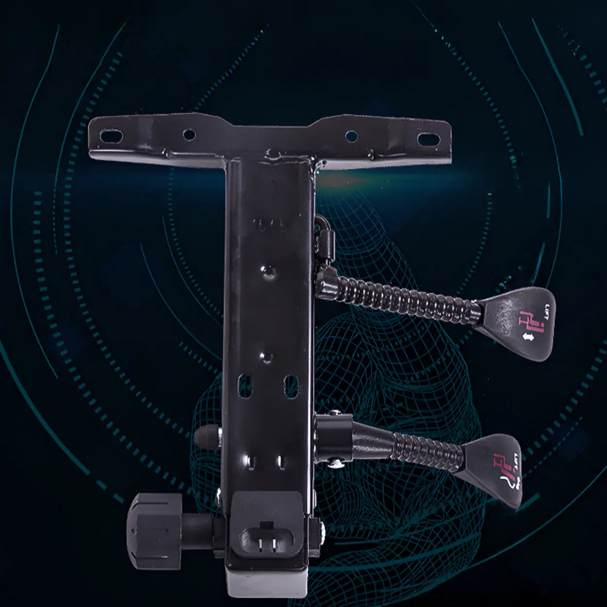 Ergonomic Reclining Leather Swivel Office Chair with Wheels Image - 6