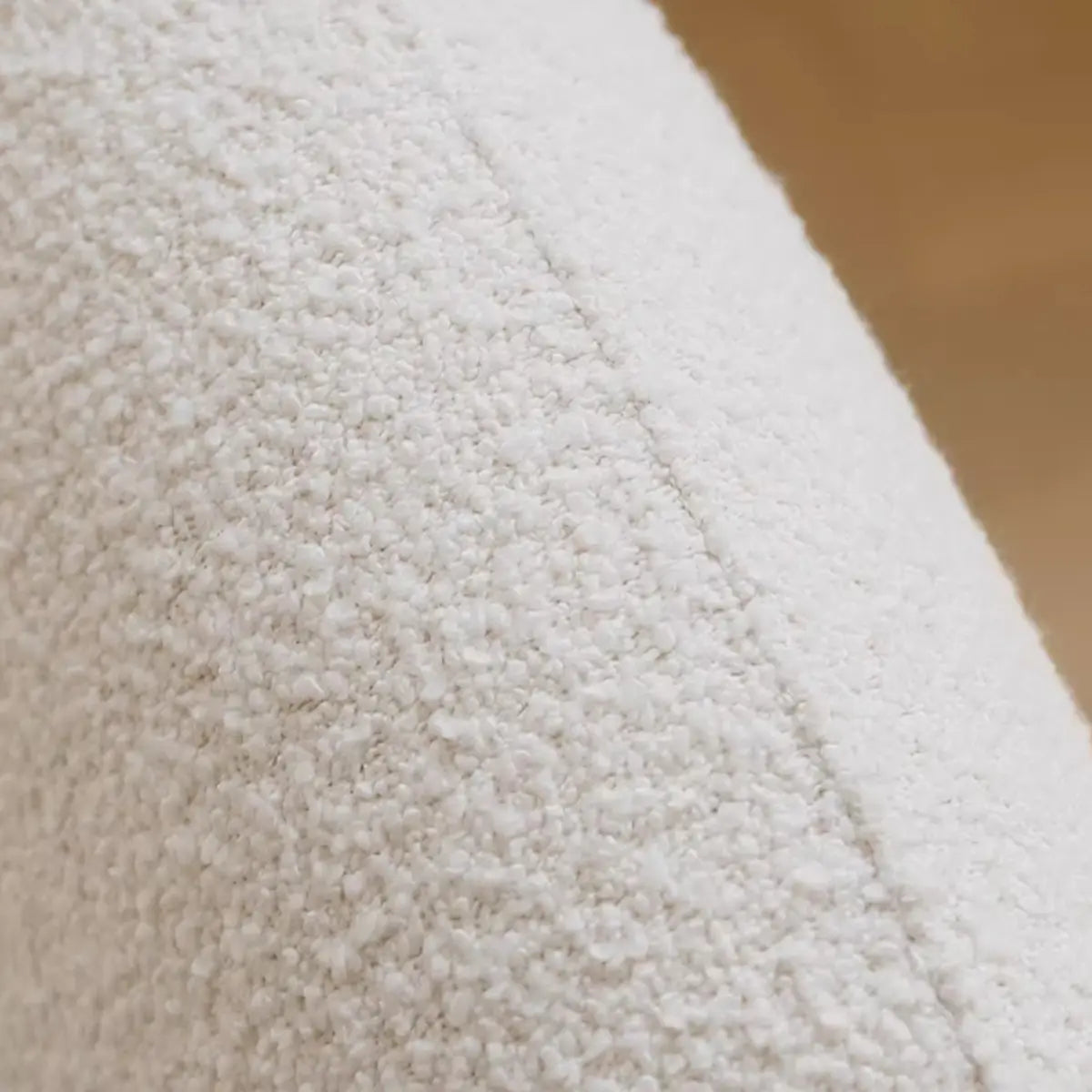 Ergonomic White Sherpa Swivel Fixed Back Side Chair Image - 10