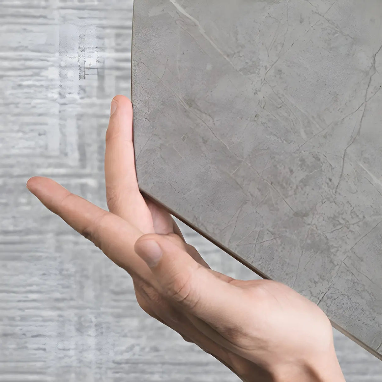 Extendable Cross Legs Stone Coffee Table with Lift Top Image - 4