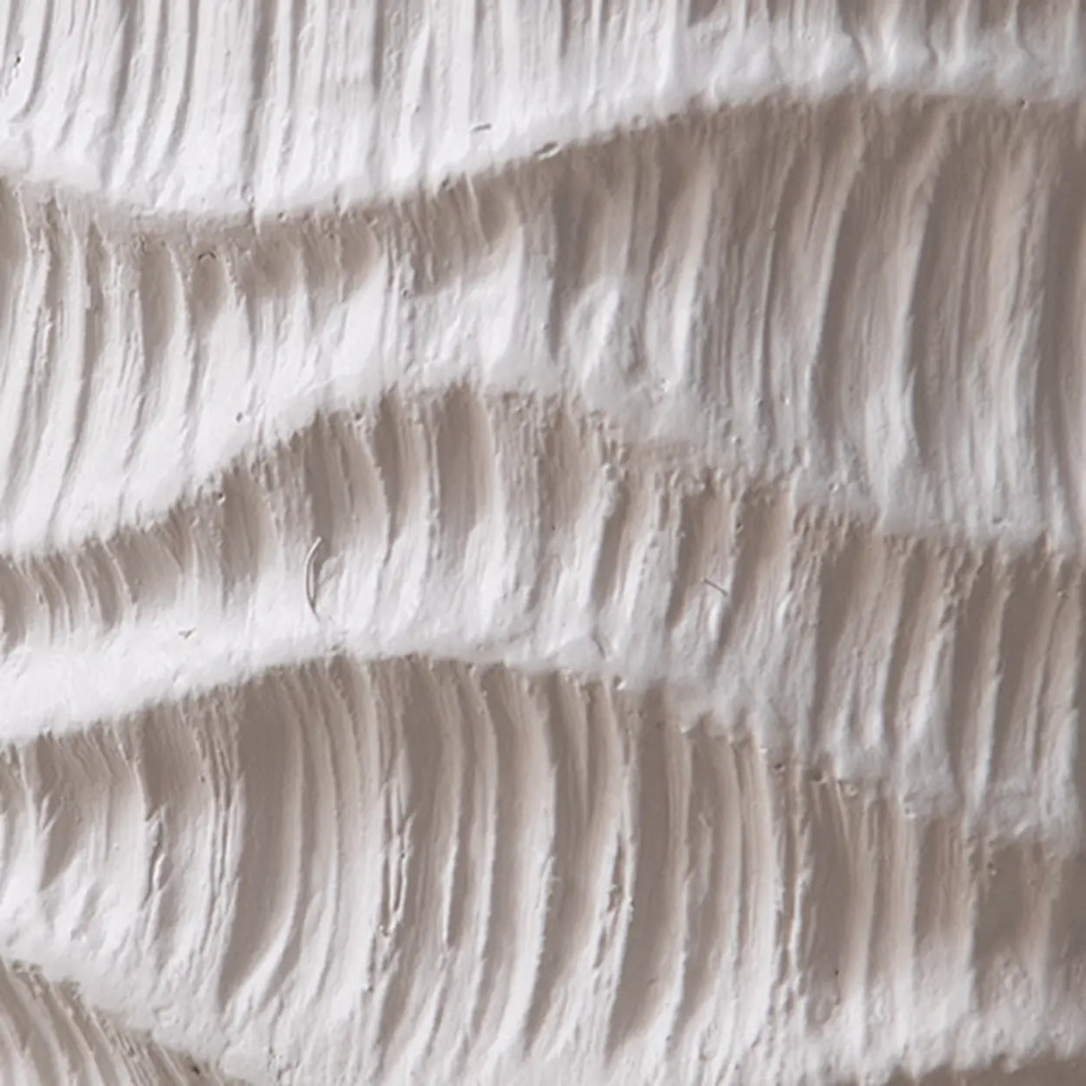 Farmhouse Rustic Wood Round Textured Drum Side Table Image - 6