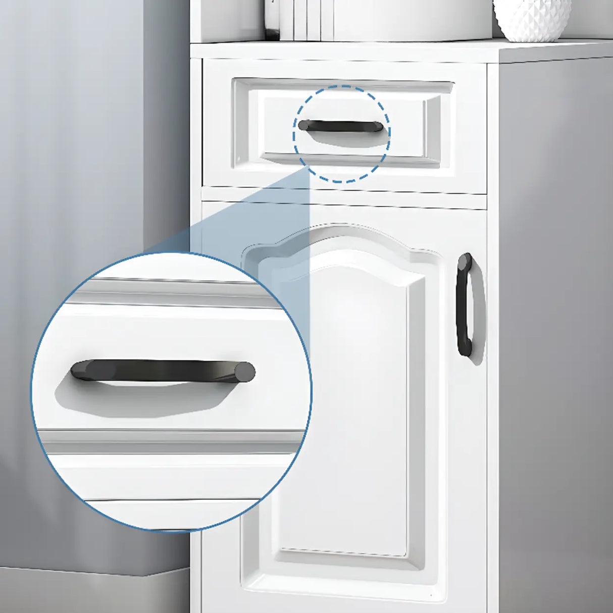 Fashion Closed Back Corner Wooden Display Bookcases Image - 26