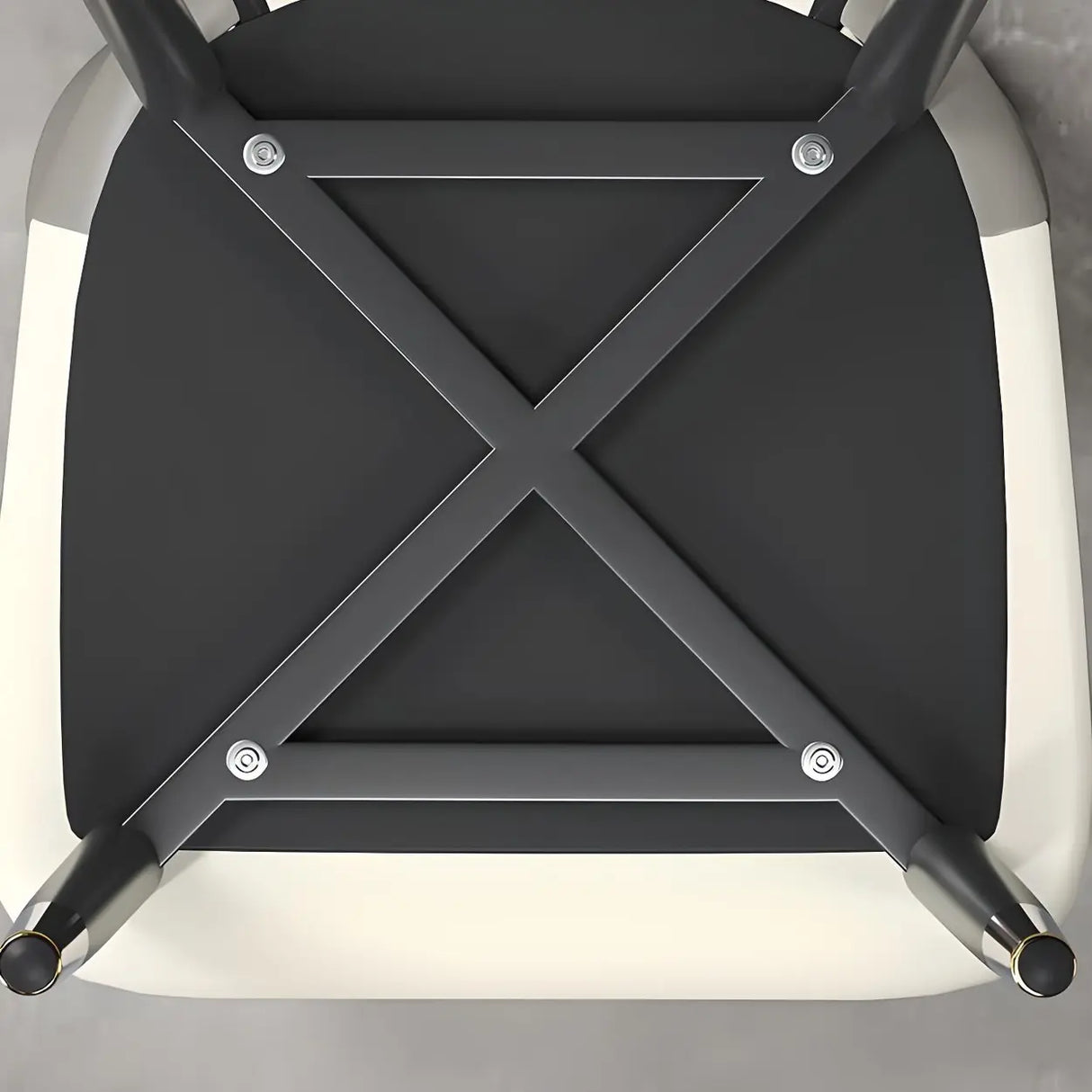 Faux Leather Dining Side Chair with Felt Foot Pads Image - 14