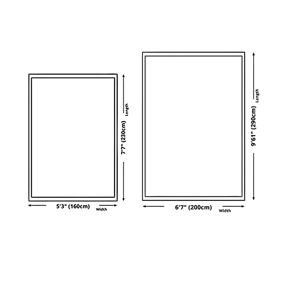 Festive Red Cartoon Polyester Christmas Area Rug Image - 10