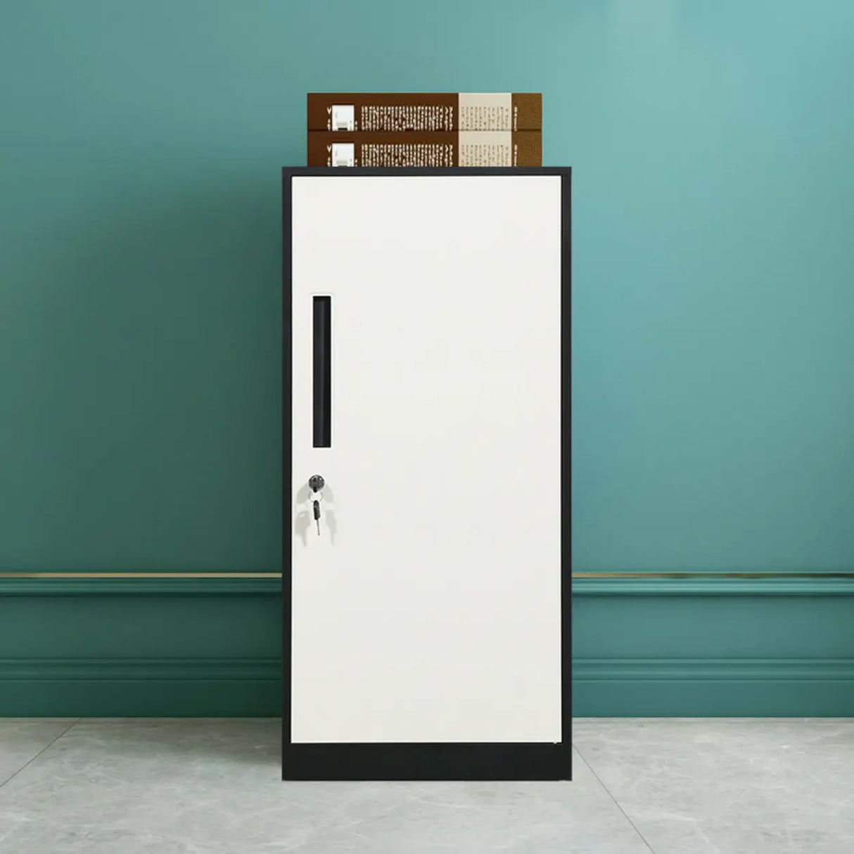 Fire Resistant Tall Steel Vertical Lockable Filing Cabinet Image - 25