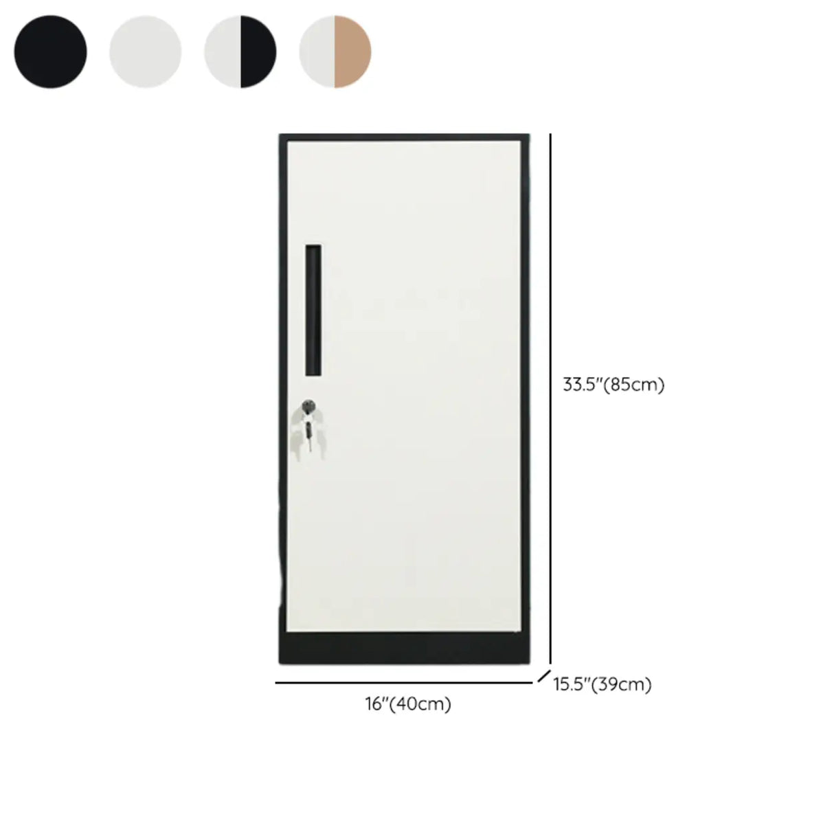 Fire Resistant Tall Steel Vertical Lockable Filing Cabinet Image - 30