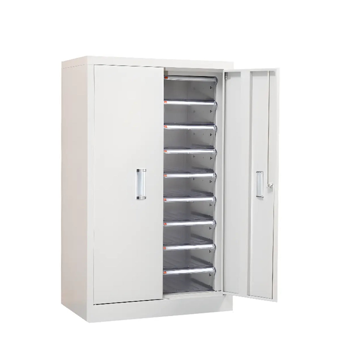 Fire Resistant Vertical Drawer White File Storage Cabinet Image - 14